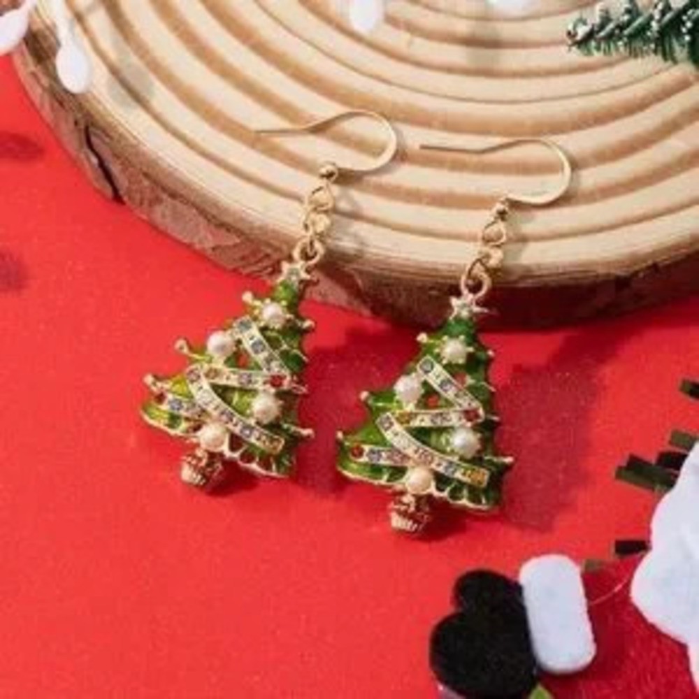 Christmas Tree Earrings